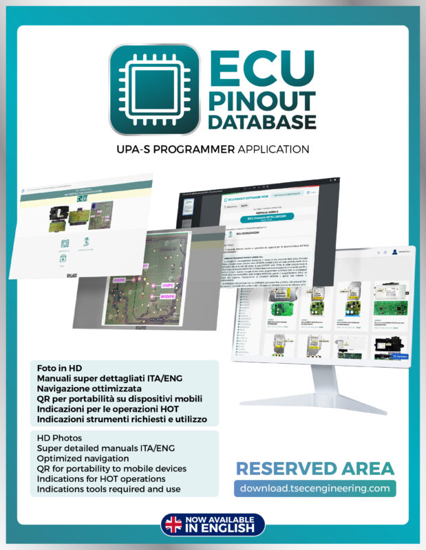 Database Web with UPA-S Pinout Connection