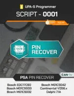 Lo script dedicato al recupero del codice PIN dalle centraline ECU del Gruppo PSA