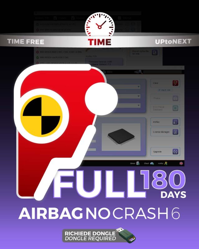 Airbag No Crash 6 FULL Time License 180 days