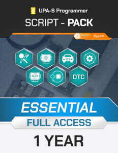 UPA-S Script Pack ESSENTIAL Tsec Engineering