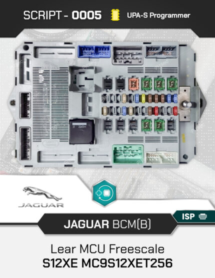 Script UPA-S Jaguar BCM EEPROM Recovery MC9S12XET256