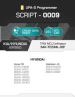 Script UPA-S Kia Hyundai Airbag TRW SAK-TC234L-32F