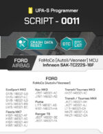 Script UPA-S Ford Airbag FoMoCo Autoliv Veoneer TC222S