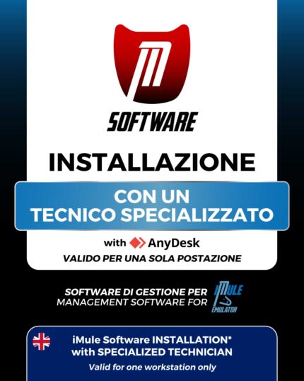 Servizio di installazione remota iMule Software tramite AnyDesk
