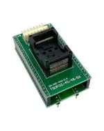 Adattatore TSOP56 per programmatore XGecu Pro T56, compatibile con package TSOP56, TSOP48, TSOP40 e TSOP32.