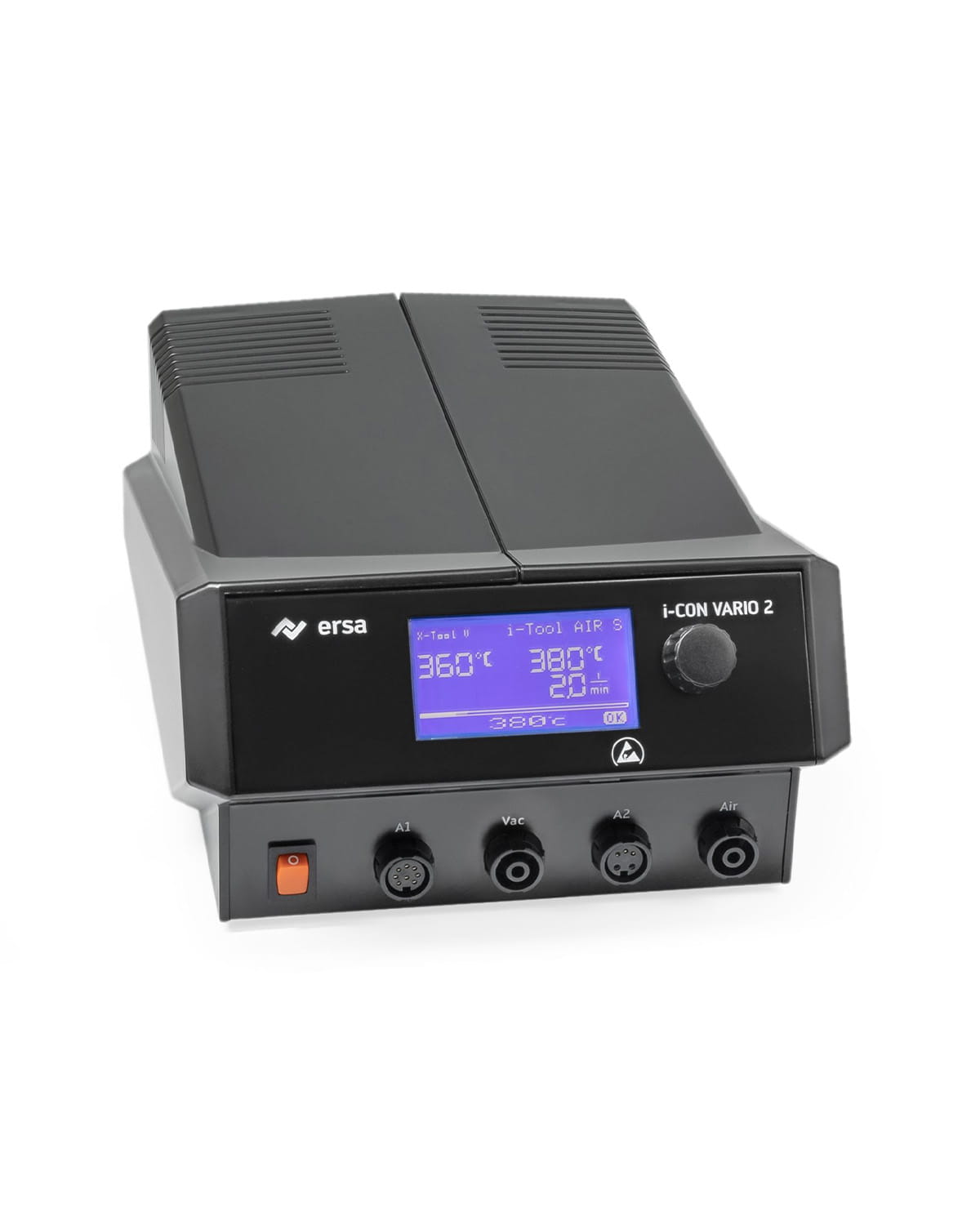 ERSA-iCONVARIO ERSA i-CON VARIO 2 MK2 ESD con aria calda e pompa vuoto integrata - immagine 1