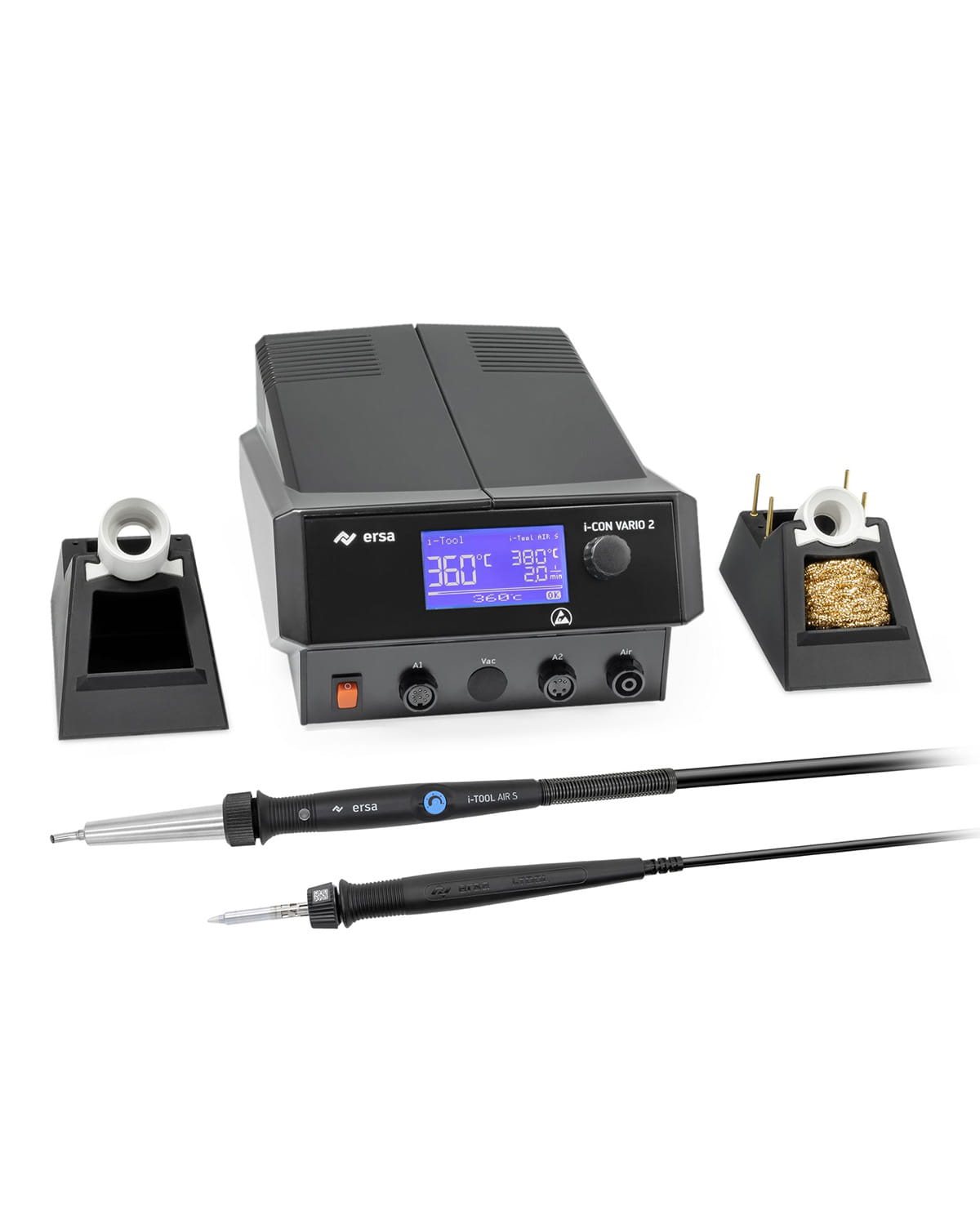 ERSA-iCONVARIO2-i+AIR-2 ERSA i-CON VARIO 2 MK2 ESD con i-TOOL MK2 e i-TOOL AIR S - immagine 1