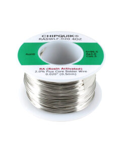 Bobina filo di saldatura Lead Free SAC305 Sn96.5Ag3Cu0.5 Ø 0,5 mm da 113,5 g