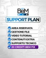 BeM FIX Support Plan – Area riservata, supporto tecnico + 20 crediti - immagine 2