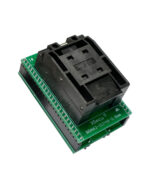 Adattatore VFBGA63 per XGecu Pro T56 con frame intercambiabili per memorie NAND da 9 × 11 e 10,5 × 13 mm.