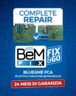 BeMFIX Fix&Go servizio di riparazione completa per centraline Blue&Me FCA