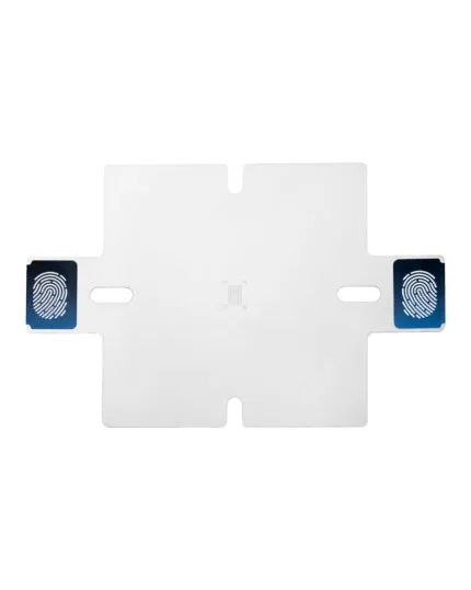 Stencil BeM FIX VFBGA63 in acciaio inox da 0,25 mm per reballing BGA con supporto HTX90.