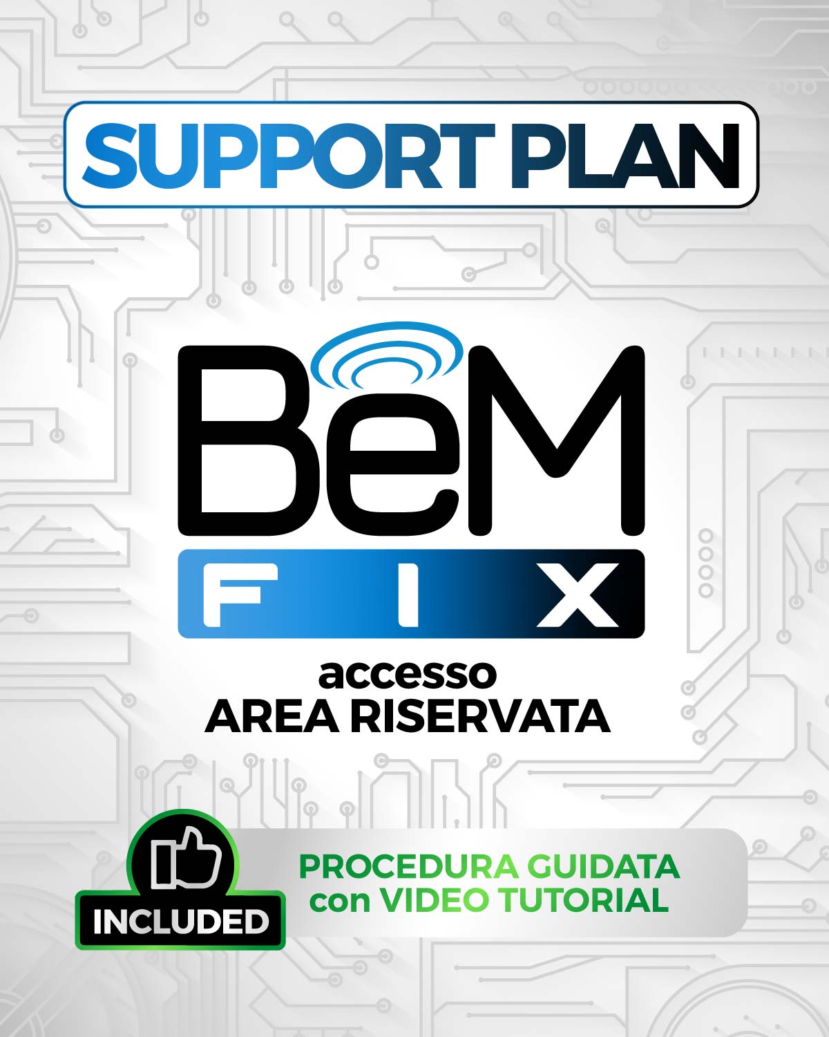 support-plan BeM FIX Support Plan – Accesso all’area riservata e supporto tecnico - immagine 1