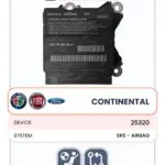 Airbag Continental - EEPROM 25320 (FCA)
