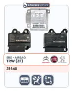 Airbag TRW (ZF) – EEPROM 25640 (FCA)