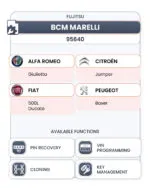 BCM Marelli - EEPROM 95640 / MCU Fujitsu (FCA) - immagine 2
