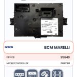 BCM Marelli - EEPROM 95640 / MCU Fujitsu (Iveco)
