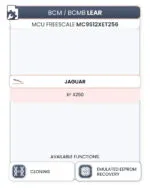 BCM / BCMB Lear - MCU Freescale MC9S12XET256 (JLR) - immagine 2
