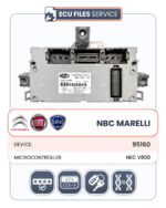NBC Marelli - EEPROM 95160 / MCU NEC V850 (FCA)