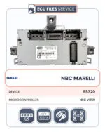 NBC Marelli - EEPROM 95320 / MCU NEC V850 (Iveco)