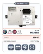 BCM Marelli - EEPROM 95640 / MCU Fujitsu (FCA)