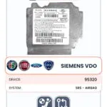 Airbag Siemens VDO - EEPROM 95320 (FCA)
