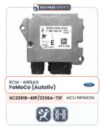 Airbag FoMoCo (Autoliv) - MCU Infineon XC2361B-40F / XC2336A-72F (Ford)