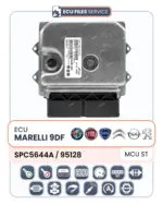 ECU Marelli MJD 9DF - MCU ST SPC5644A / EEPROM 95128 (FCA)